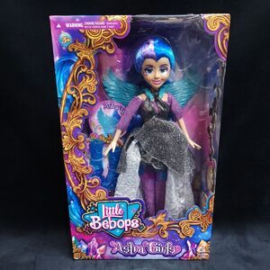 Big Eyes Valmora Little Bebops Astra Girls Doll New in box 11.5" w/ Blue Hair